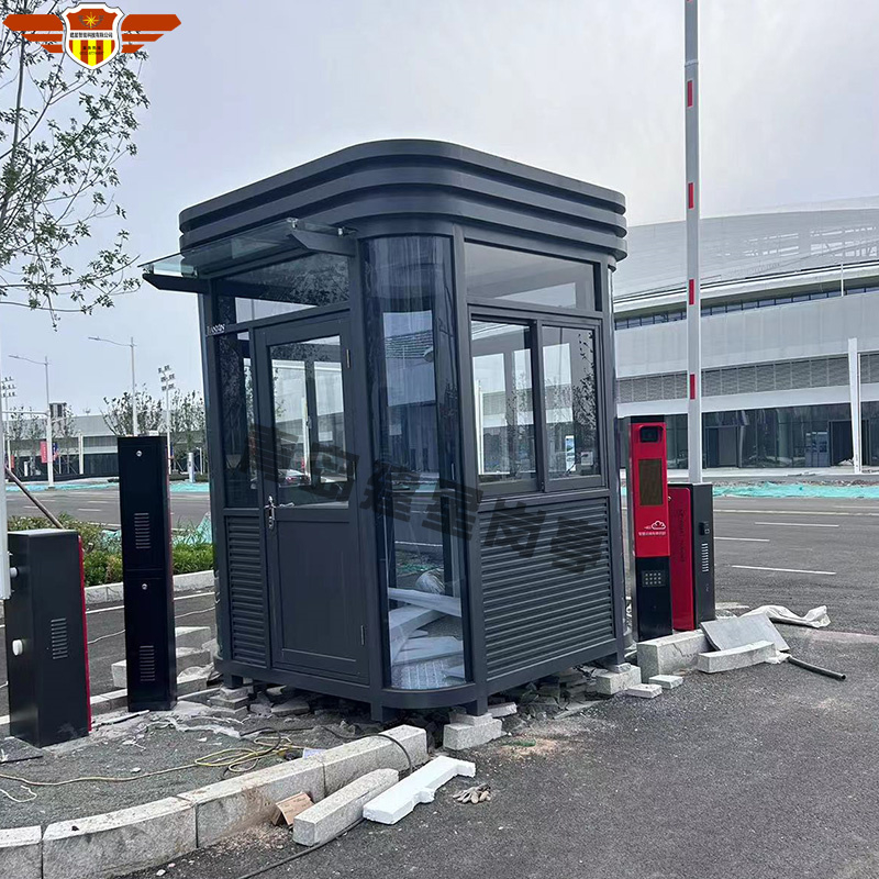 鋼結構圓弧崗亭
