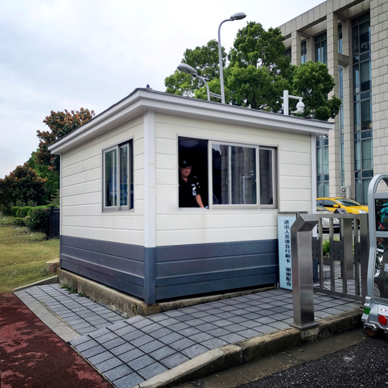 金屬雕花板崗亭