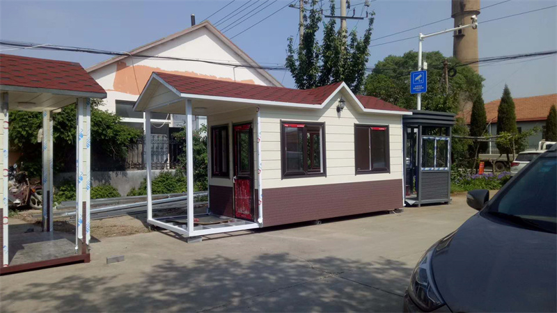 金屬雕花板崗亭