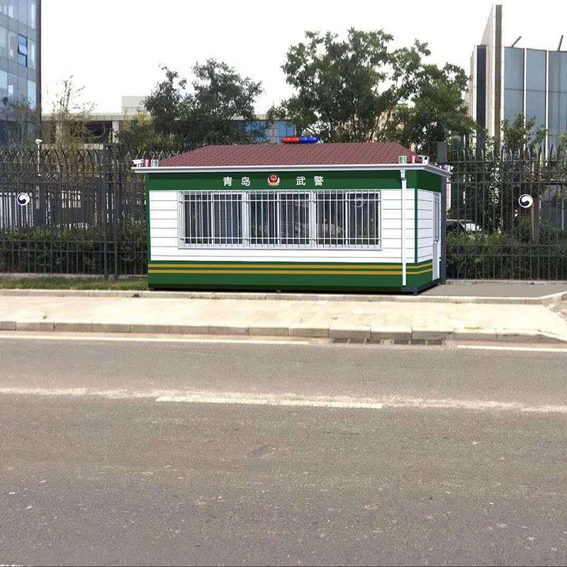 金屬雕花板崗亭